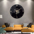 Wall Clock, Quartz Movement, Acrylic Construction, Music Note Dial 2