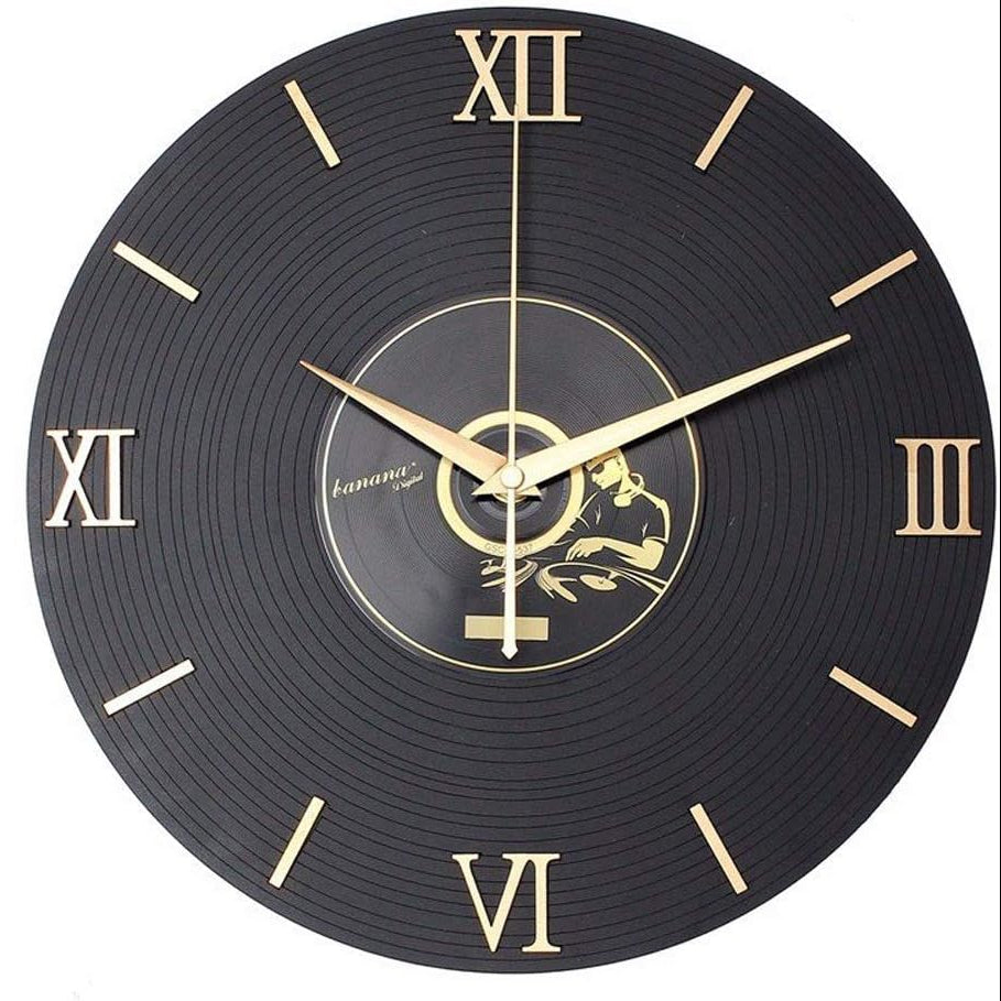 Wall Clock, Quartz Movement, Acrylic Construction, Music Note Dial 3