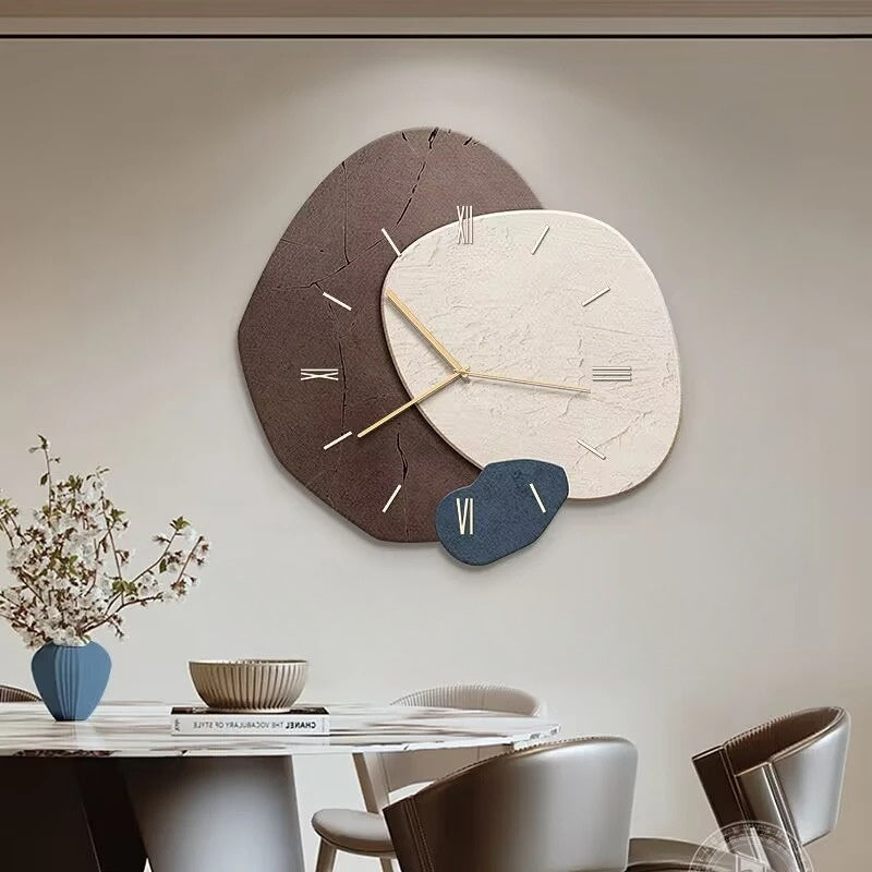 Wall Clock, Silent Movement, Irregular Shape, Decorative Design 8