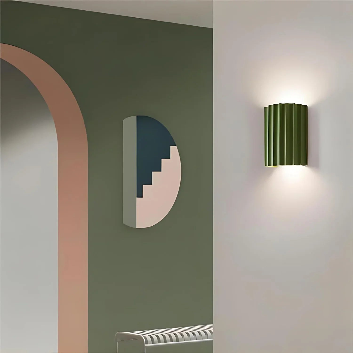 Wall Light - Sculptural Sconce with Ambient Glow for Modern Spaces 10