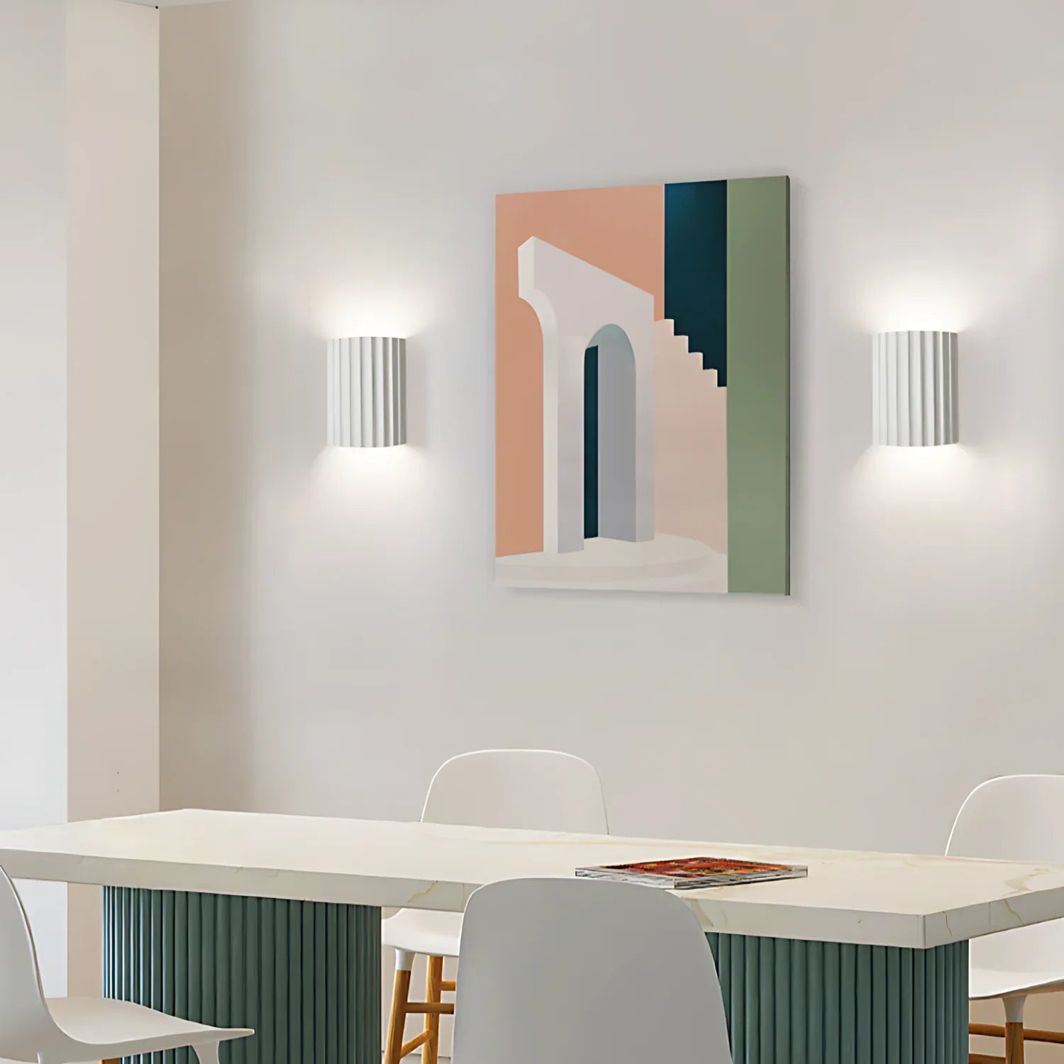 Wall Light - Sculptural Sconce with Ambient Glow for Modern Spaces 7