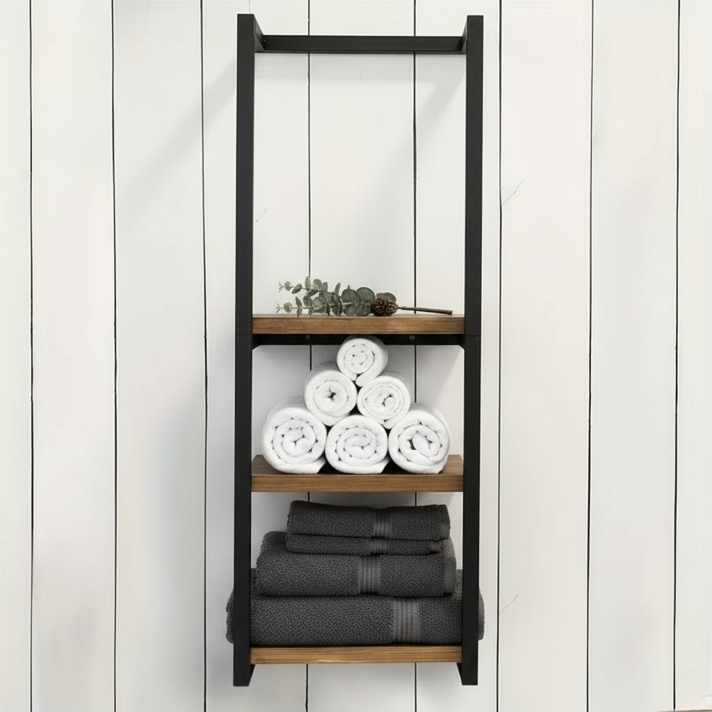 Wall Mounted Towel Rack - Space-Saving & Rust-Resistant Design 4