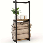 Wall Mounted Towel Rack - Space-Saving & Rust-Resistant Design 6