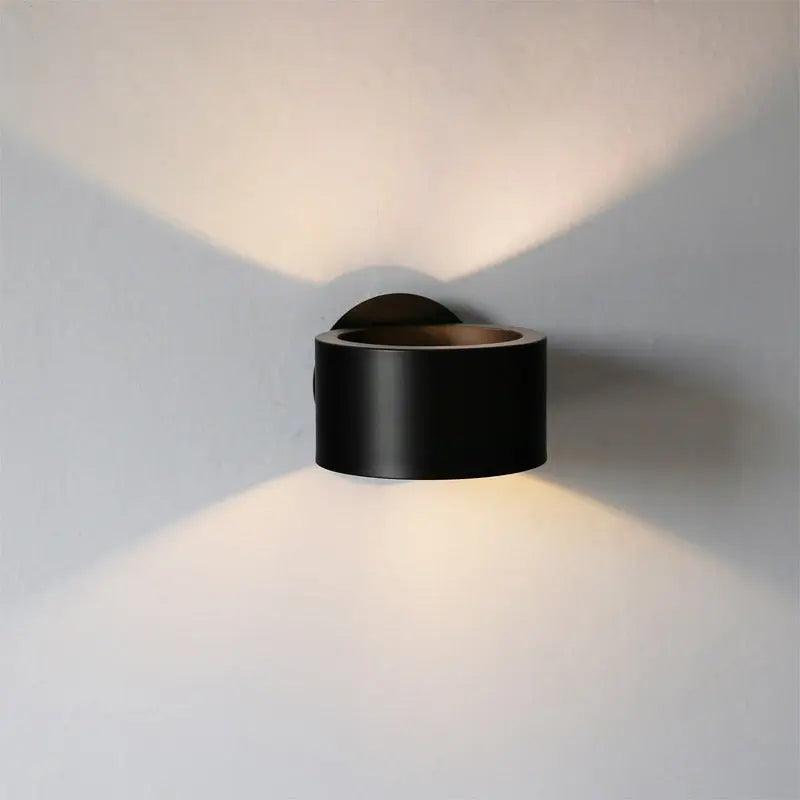 Wall Sconce - Elegant Black & Gold LED Accent Light 2