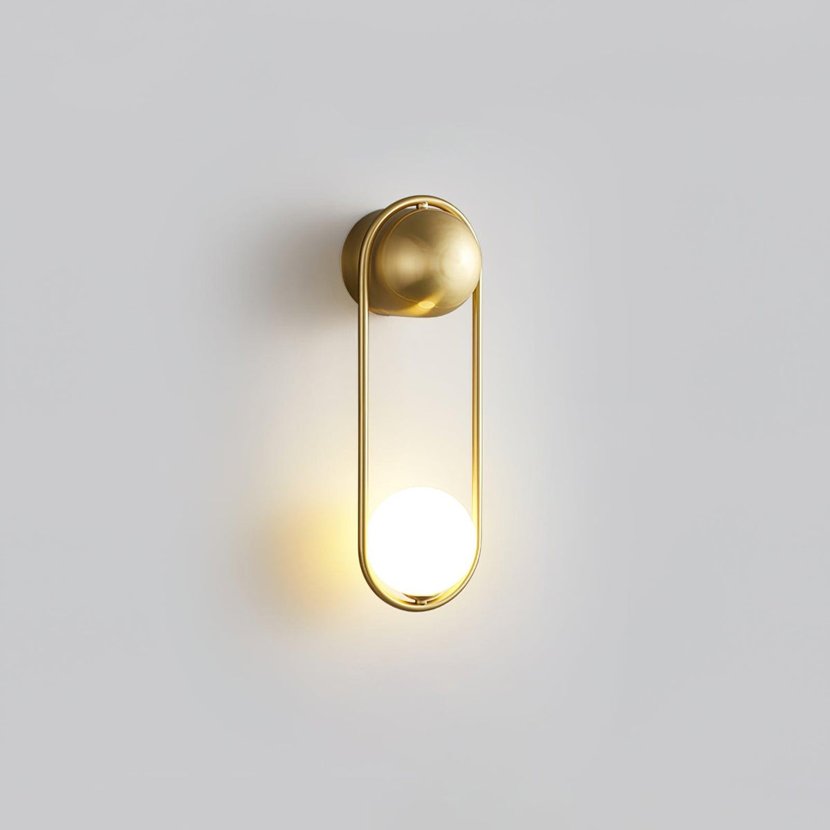Wall Sconce - Elegant Brass LED Lighting for Indoor Spaces 0
