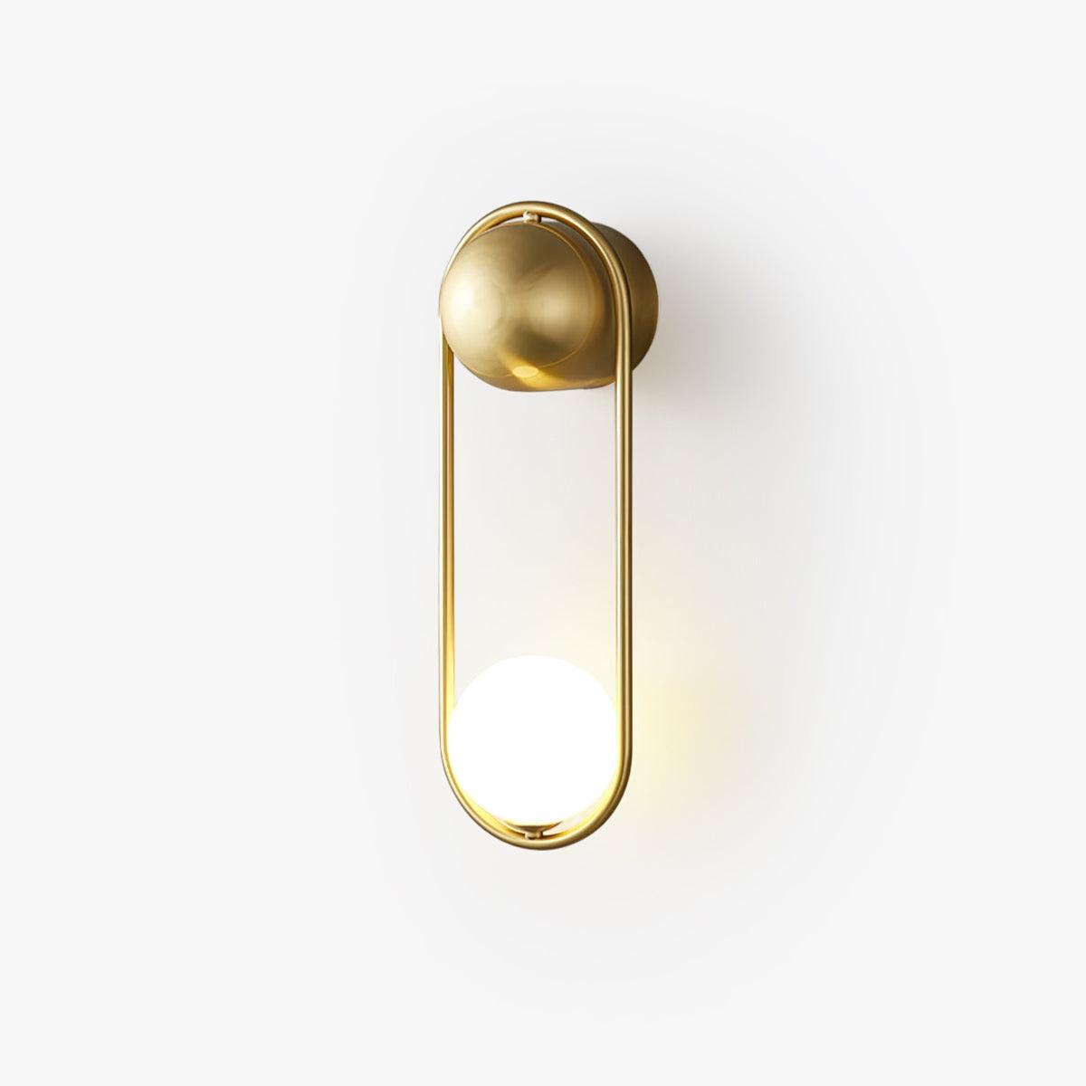 Wall Sconce - Elegant Brass LED Lighting for Indoor Spaces 1