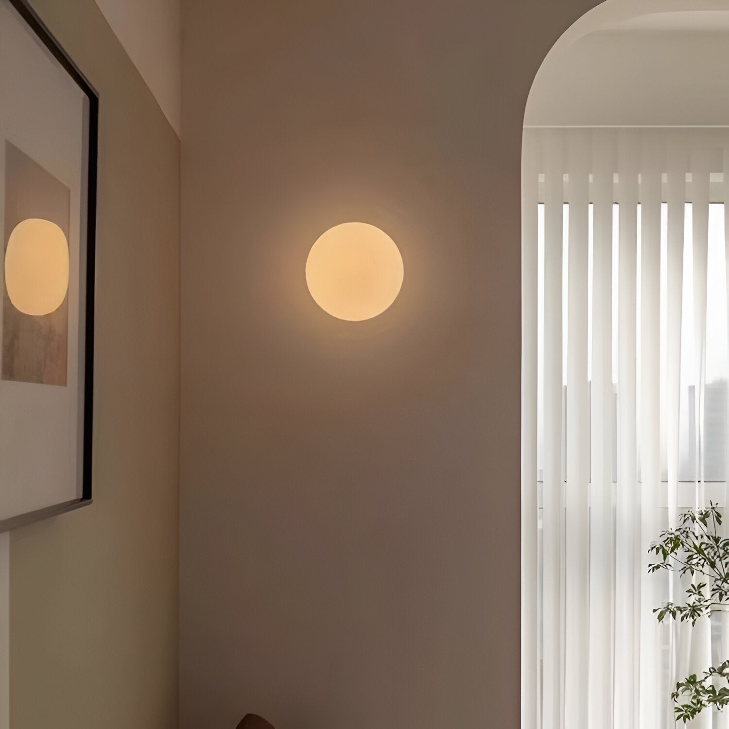 Wall Sconce - Elegant Minimalist Design with Soft Ambient Glow 1