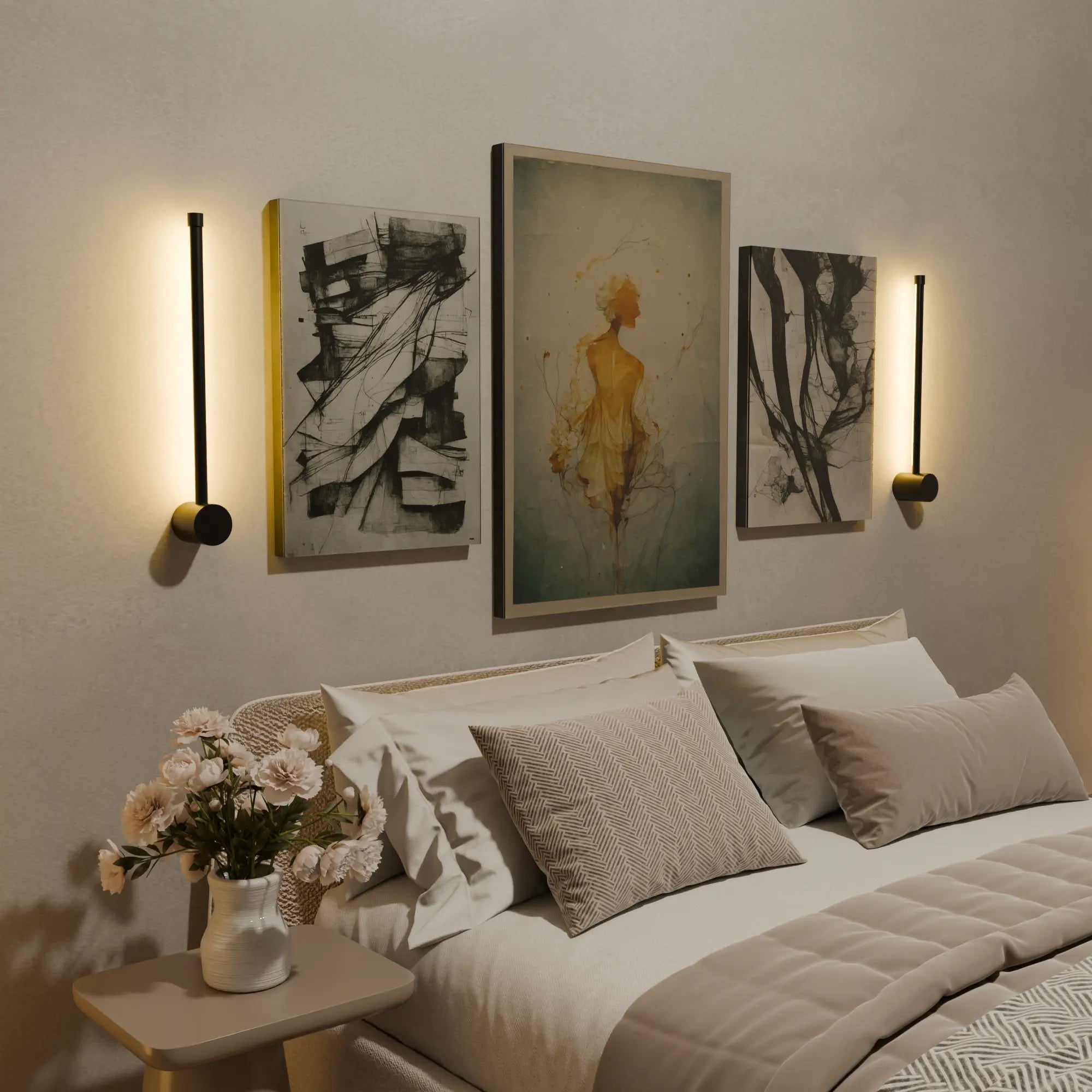 Wall Sconce - Modern Minimalist Design with 360° Rotation 0