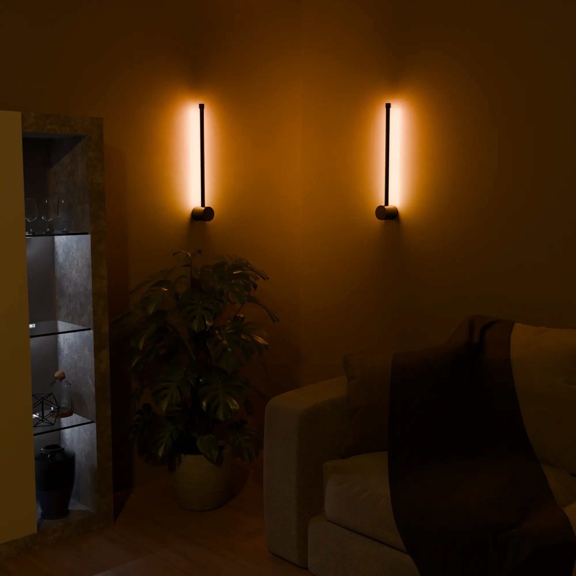 Wall Sconce - Modern Minimalist Design with 360° Rotation 5