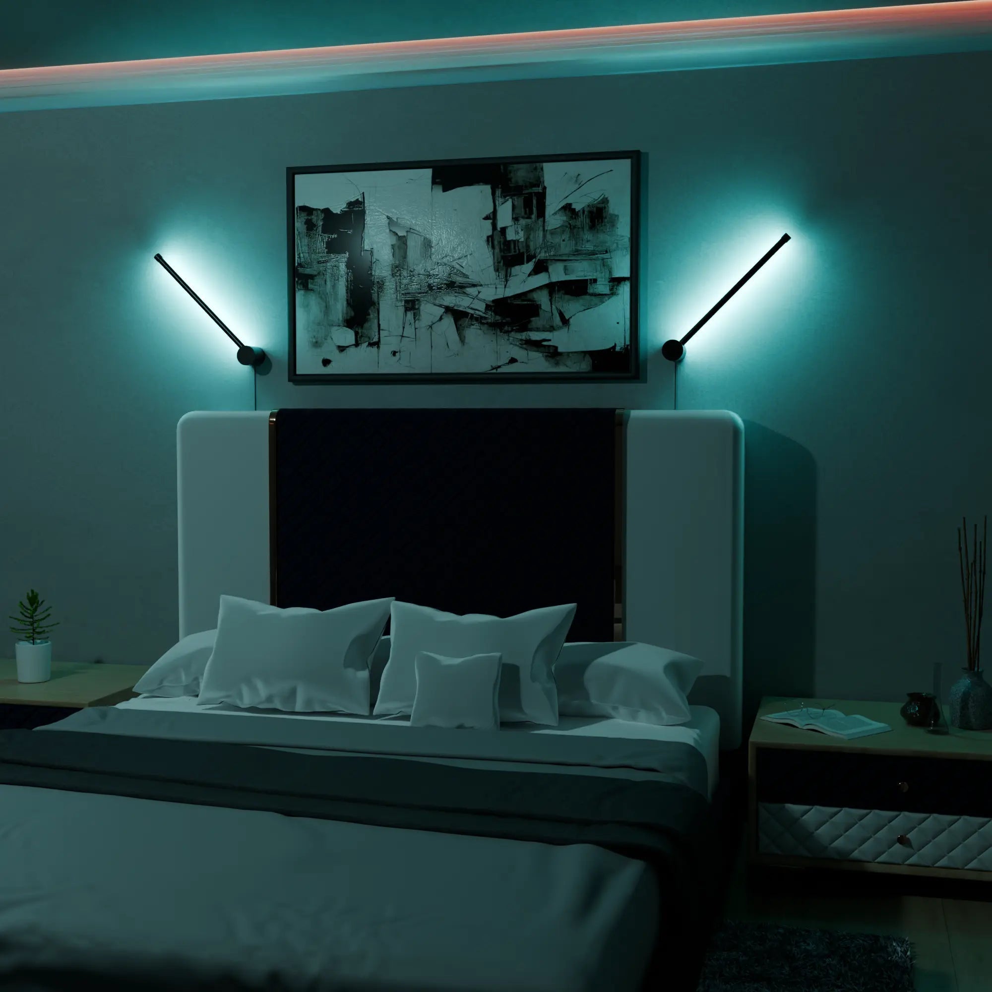 Wall Sconce - Modern Minimalist Design with 360° Rotation 6