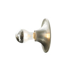 Modern wall light fixture on a white background