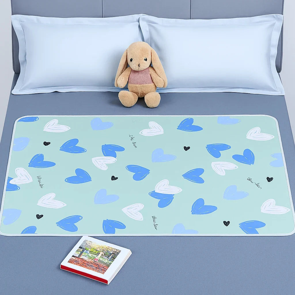Waterproof Baby Changing Mat - Soft, Portable, Eco-Friendly & Leakproof 1