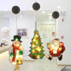 Waterproof Battery-Powered PVC LED Wall Sconce Lamp – Decorative Christmas Wall Lights for Entertainment Rooms 8