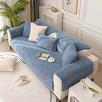 Waterproof Couch Cover - Soft Sherpa Fleece, Non-Slip, Washable Protection 2