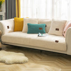 Waterproof Couch Cover - Soft Sherpa Fleece, Non-Slip, Washable Protection 3