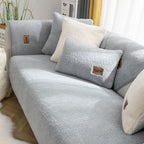 Waterproof Couch Cover - Soft Sherpa Fleece, Non-Slip, Washable Protection 6