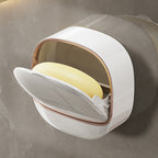 Waterproof Wall Mounted Soap Dish - Hygienic Shower Soap Holder with Draining Box 6