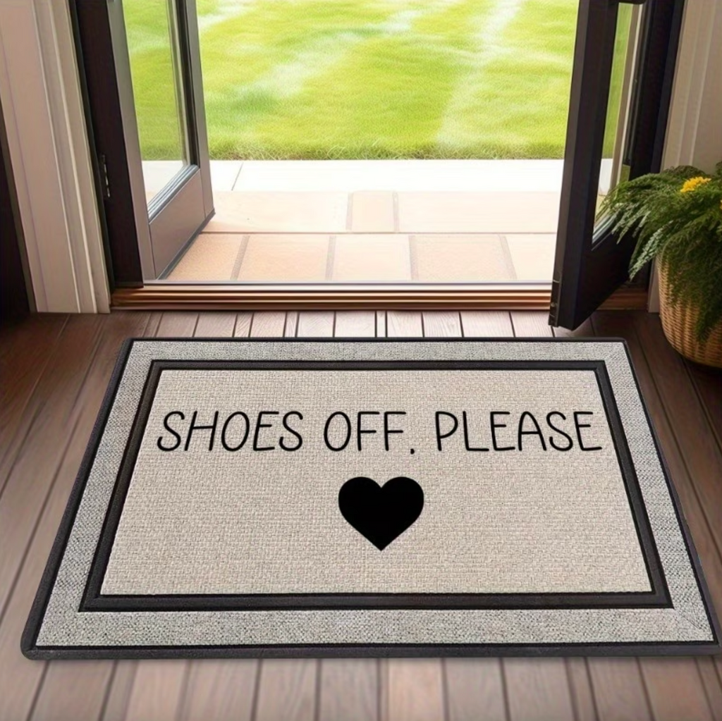Welcome Mat - Stylish Door Mat for Clean Indoor Entryways 0
