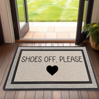 Welcome Mat - Stylish Door Mat for Clean Indoor Entryways 0