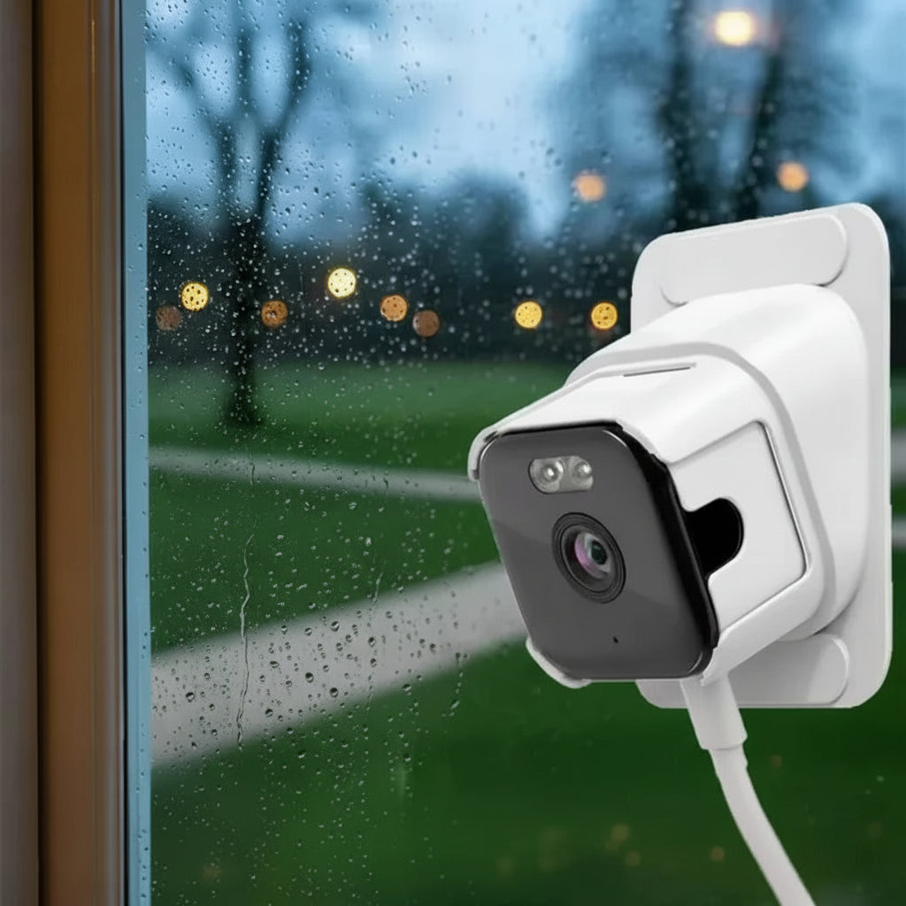 Window Security Camera - 2K Resolution, AI Detection & Color Night Vision 0