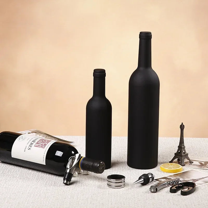Wine Bottle Accessory Set - Includes Wine Stopper & Opener Tools 2