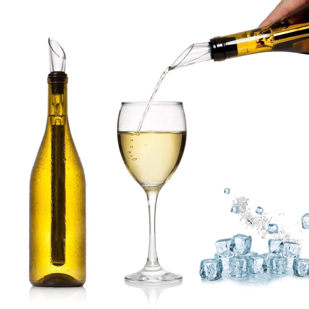 Wine Chiller - Chill Wine Effortlessly Without Dilution, 2-in-1 Design 2