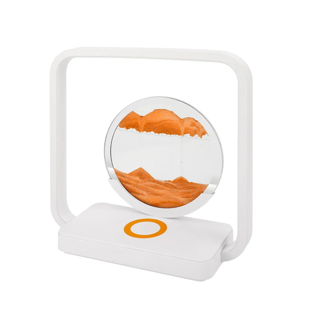 Wireless Charging Table Lamp - Stepless Dimming & Quicksand Design 5
