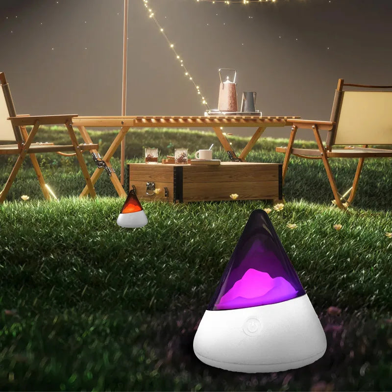 Wireless LED Iceberg Night Light - RGB Ambient Glow for Relaxation 2