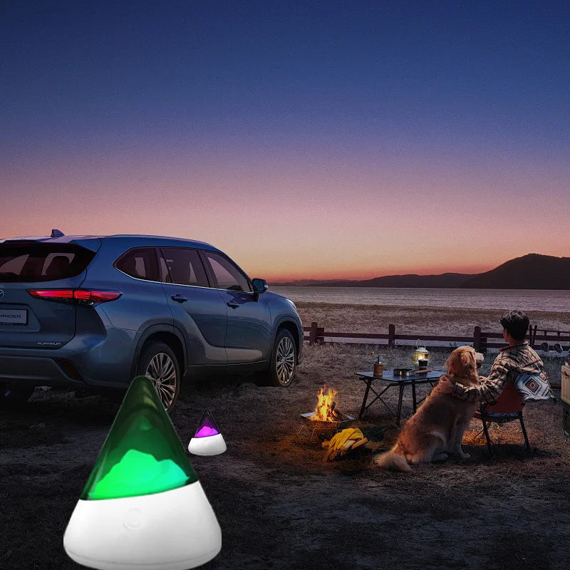 Wireless LED Iceberg Night Light - RGB Ambient Glow for Relaxation 3