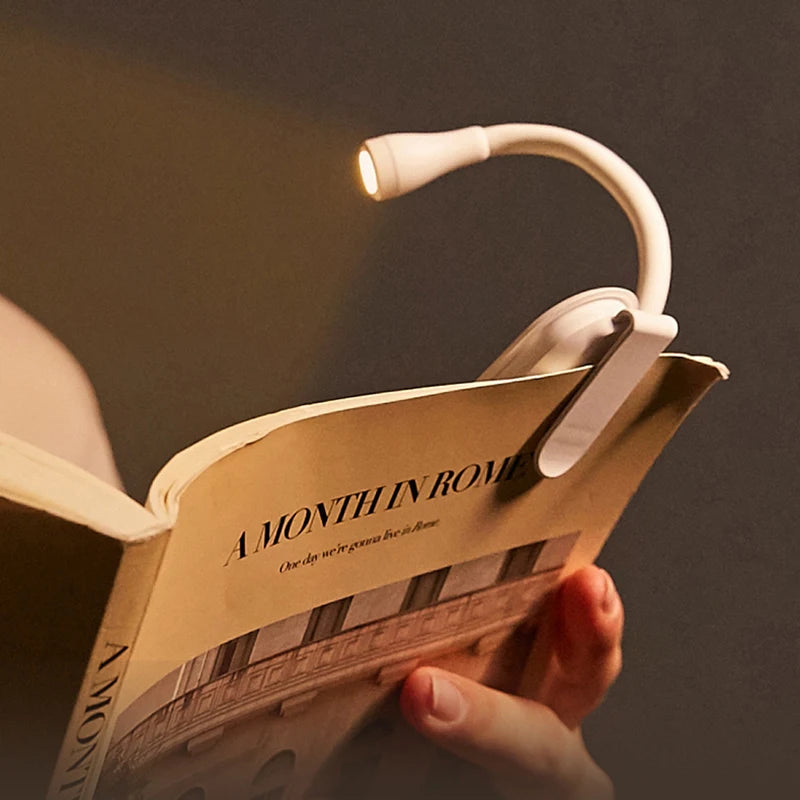 Wireless LED Reading Lamp - Flexible Clip-On Reading Light for Bed 1