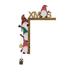 Wooden Christmas Frame - Customizable Holiday Decoration for Doors 0