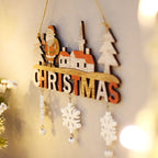 Wooden Christmas Gnome Decorations - Playful Ornaments for Holiday Cheer 1