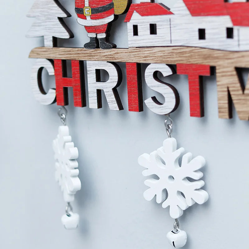 Wooden Christmas Gnome Decorations - Playful Ornaments for Holiday Cheer 3