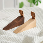 Wooden Doorstop - Stylish Floor Mount with Non-Slip Stability 1