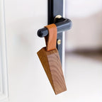 Wooden Doorstop - Stylish Floor Mount with Non-Slip Stability 4