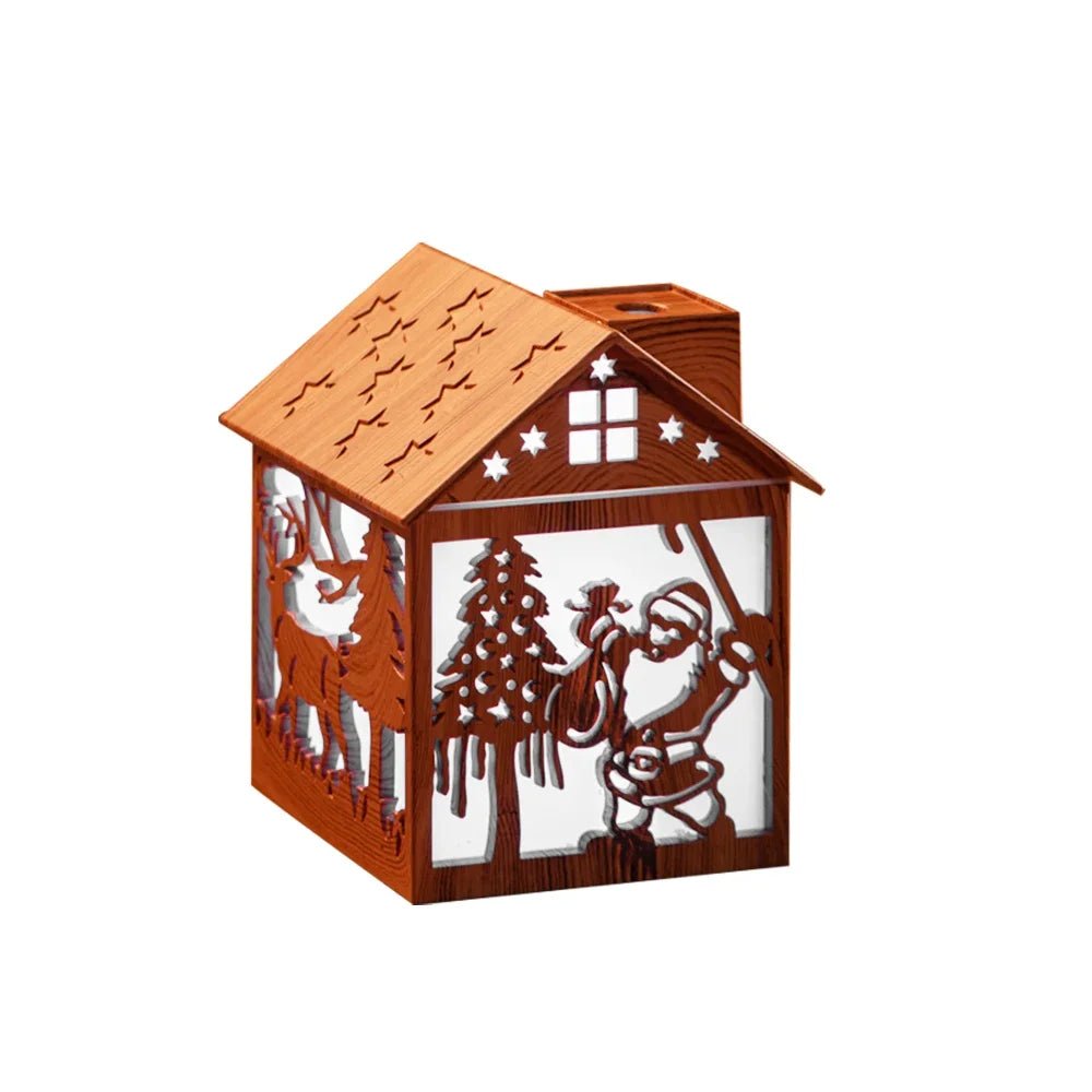 Wooden House Humidifier - Ultrasonic Air Humidifier for Bedroom Relaxation 5