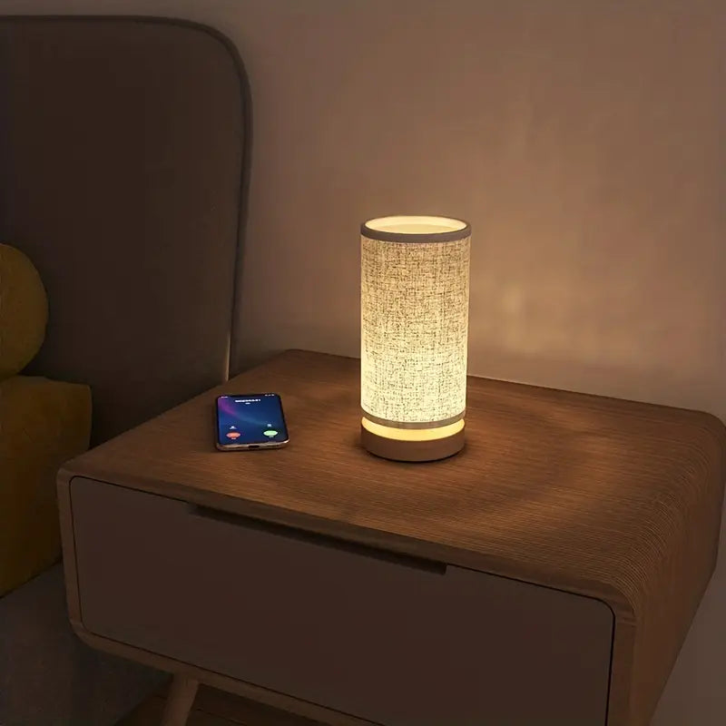 Wooden Night Lamp - Minimalist LED Night Light for Cozy Ambiance 2