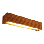 Woodland Glow Wall Sconce - Natural Wood Design with Warm LED Lighting 6