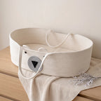 Woven Moses Basket - Durable, Breathable Baby Bassinet 6