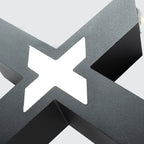 X-Shape LED Outdoor Wall Light - Stylish, Weatherproof, Energy Efficient 4