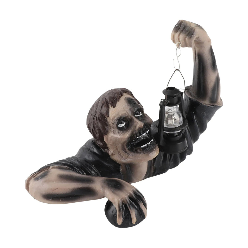 Zombie Garden Statue Resin Outdoor Halloween Display