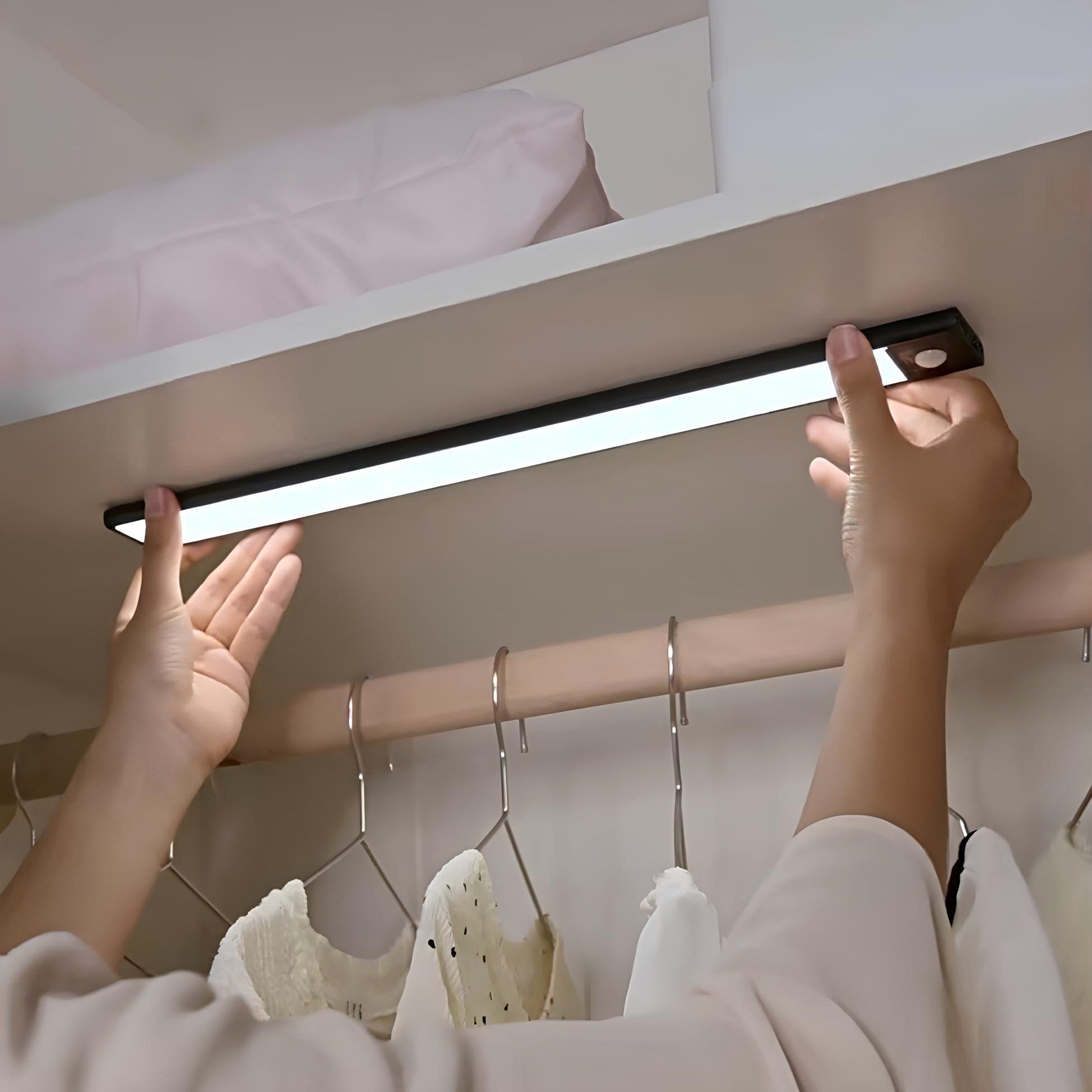Rechargeable Motion Sensor LED Light – Wireless Stick-On Night Light for Hallways, Closets & Stairs 6