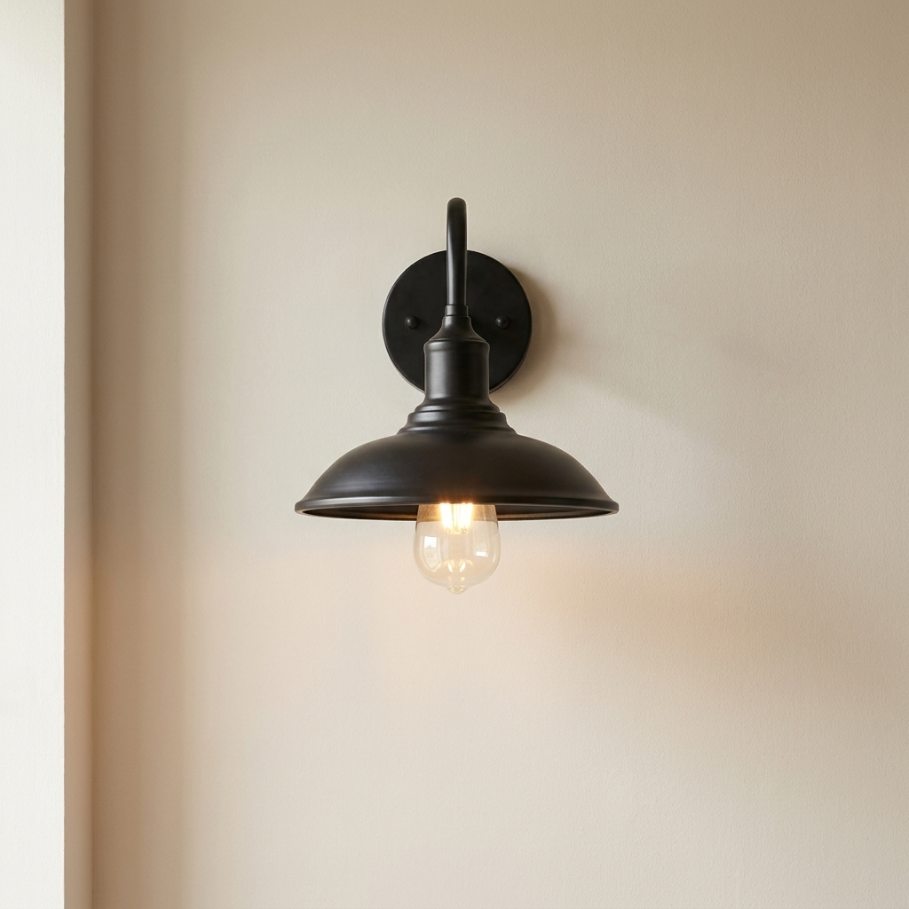 Wall Sconce Wrought Iron E27 Industrial Vintage Indoor Light Fixture 1