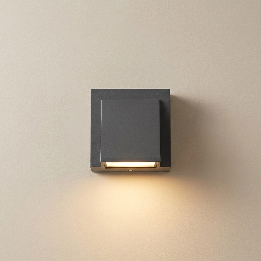 Outdoor Wall Lamp Metal LED IP65 Hardwired