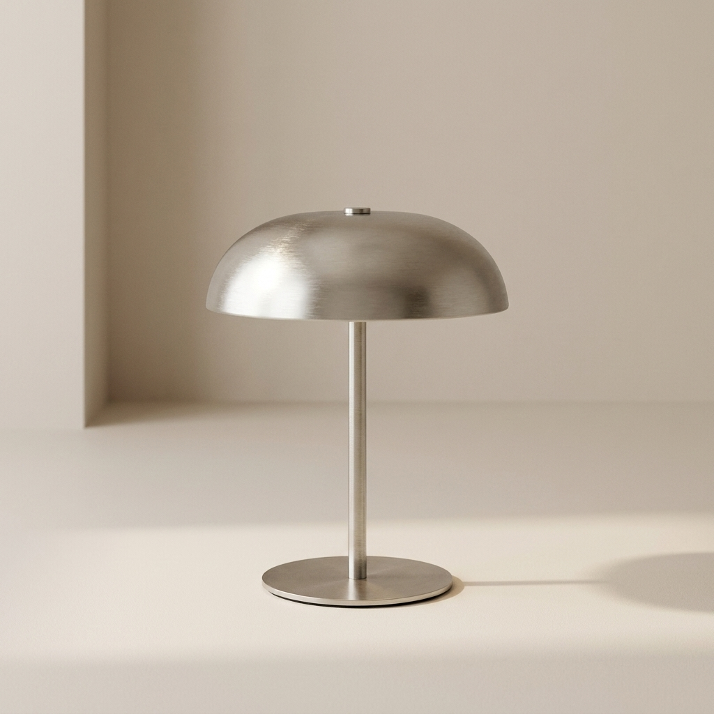 Wireless Table Lamp, Touch Control, Integrated LED, Rechargeable USB