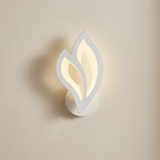 Wall Sconce LED Metal Acrylic Hardwired Indoor Light Fixture
