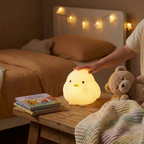 Animal Character LED Night Light, Portable, Battery Powered, Indoor Use