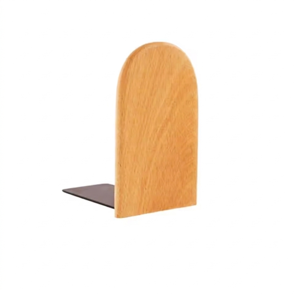 Bookend, Freestanding Support, Desktop Book Organizer, Single Piece