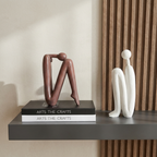 Bookend Metal Decorative Book Holder for Home Office Shelves 1