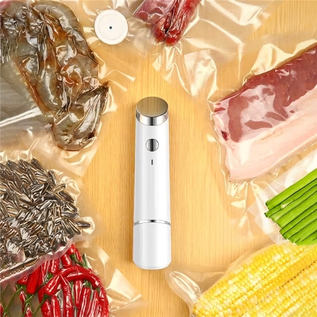 Portable Vacuum Sealer, Rechargeable, Cordless, Auto Shut Off 2